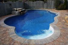 Inground Pools - Patios and Decks: Interlock - Image: 170